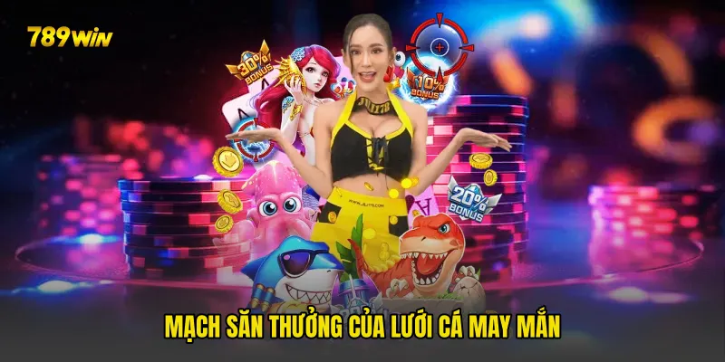 Mạch săn thưởng của Lưới Cá May Mắn
